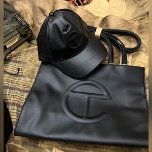 Brand new Telfar Tote and Cap
